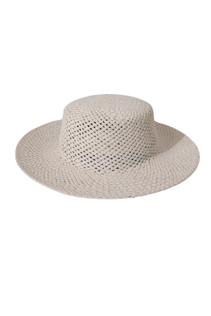 The Jacinto Summer Boater Hat