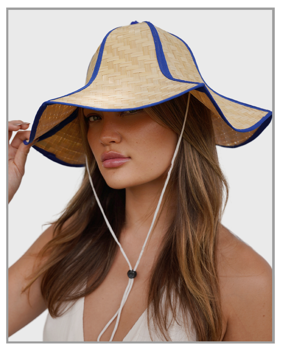 Asian Style Folding Weaved Sun Hat