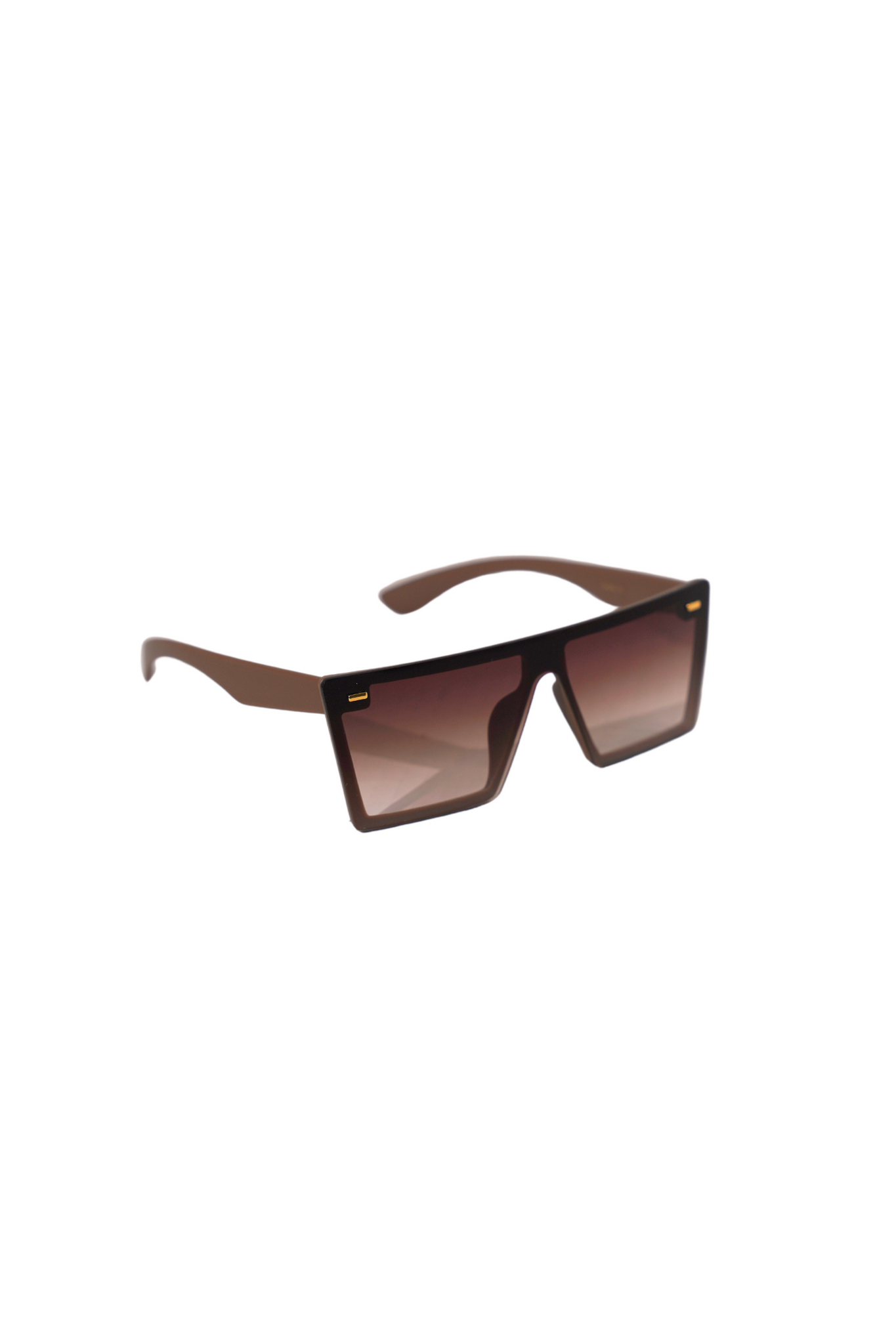 Milan Muse Oversized Brown Shades