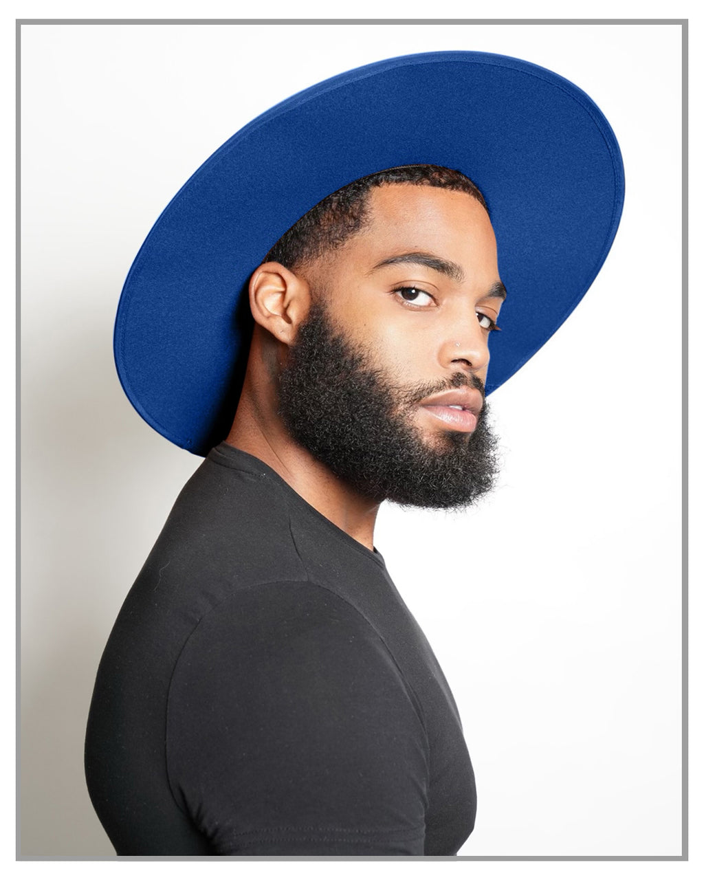 Royal Blue Fedora Hat