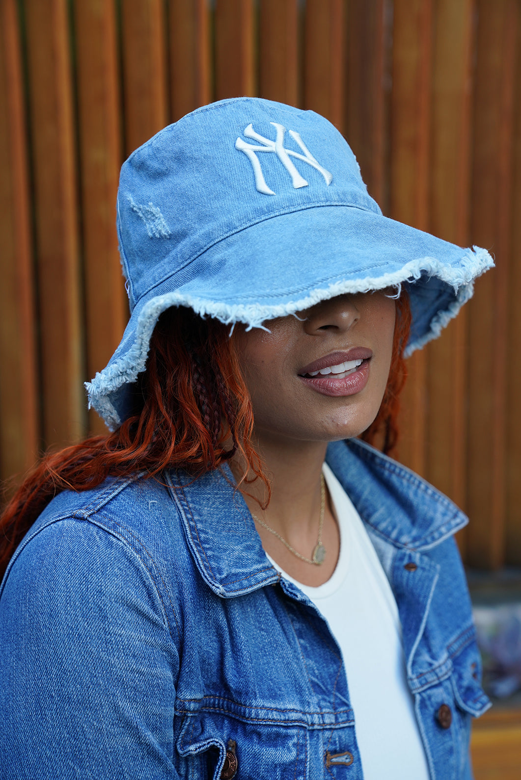 NY Denim Bucket Hat