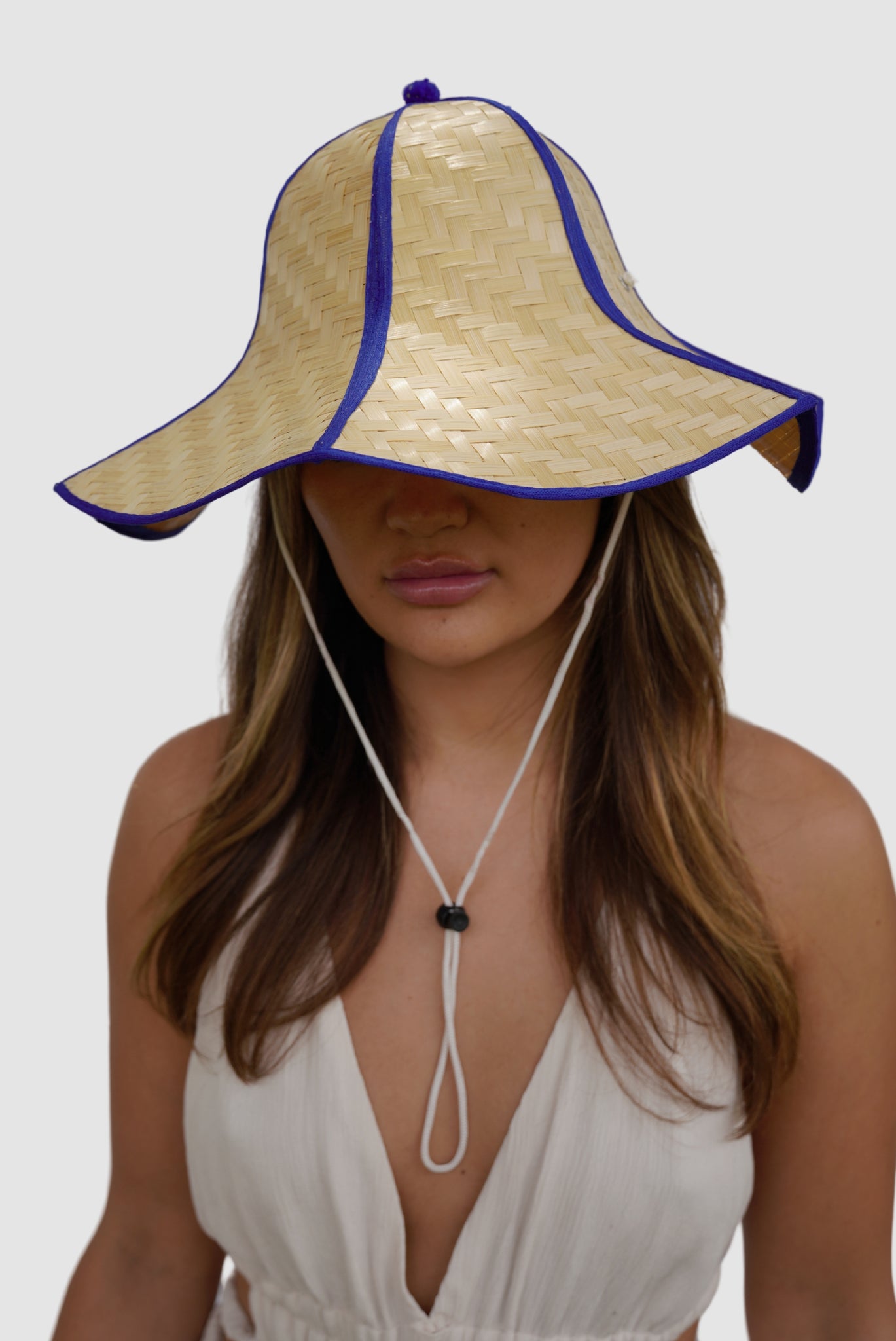 Asian Style Folding Weaved Sun Hat