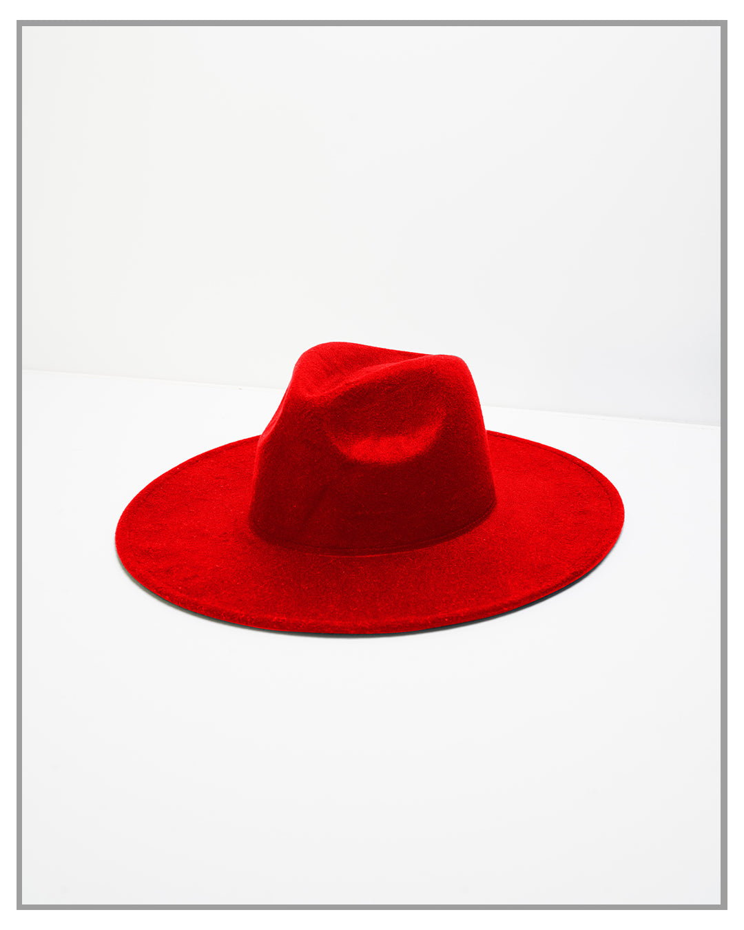 Red Fedora Hat