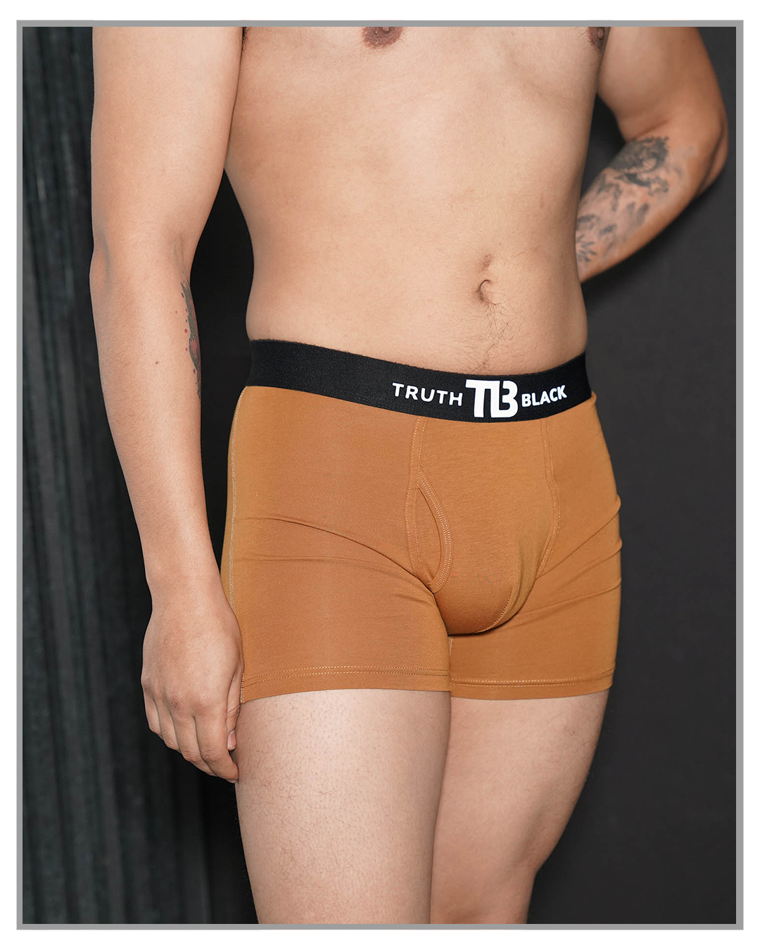 Caramel TB Boxer Shorts - truthBlack