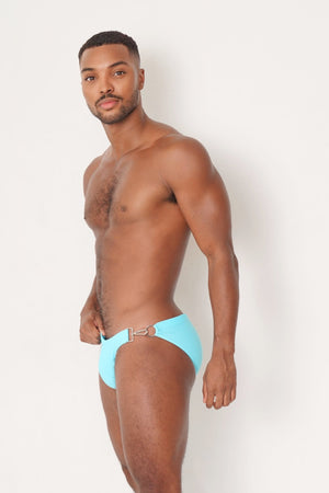 Electric Blue Hybrid Brief - truthBlack