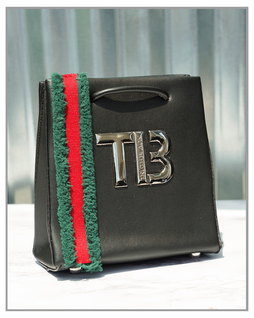 Banded Black Gift Me Bag Mini - truthBlack