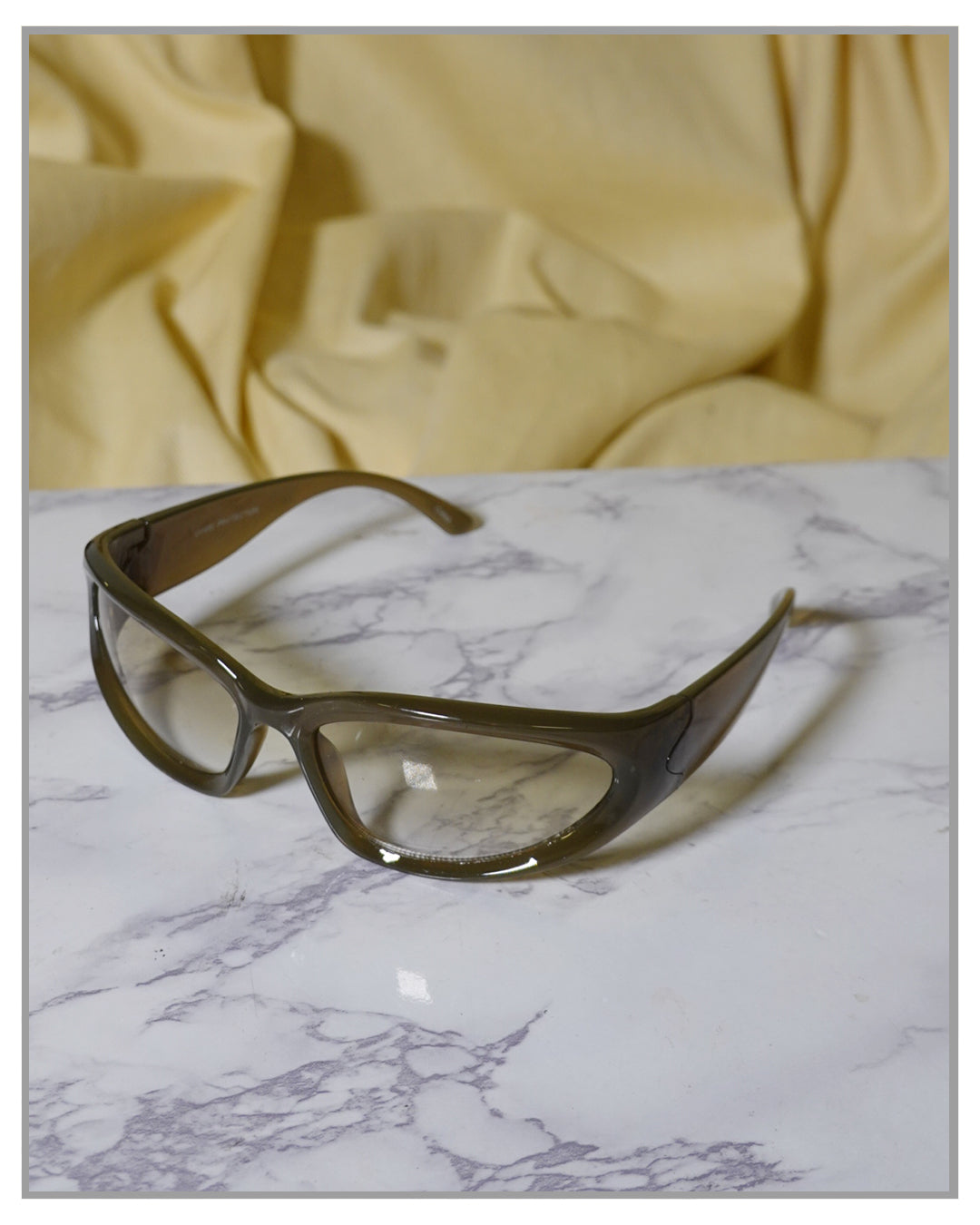 Green Cyclone Sunglasses