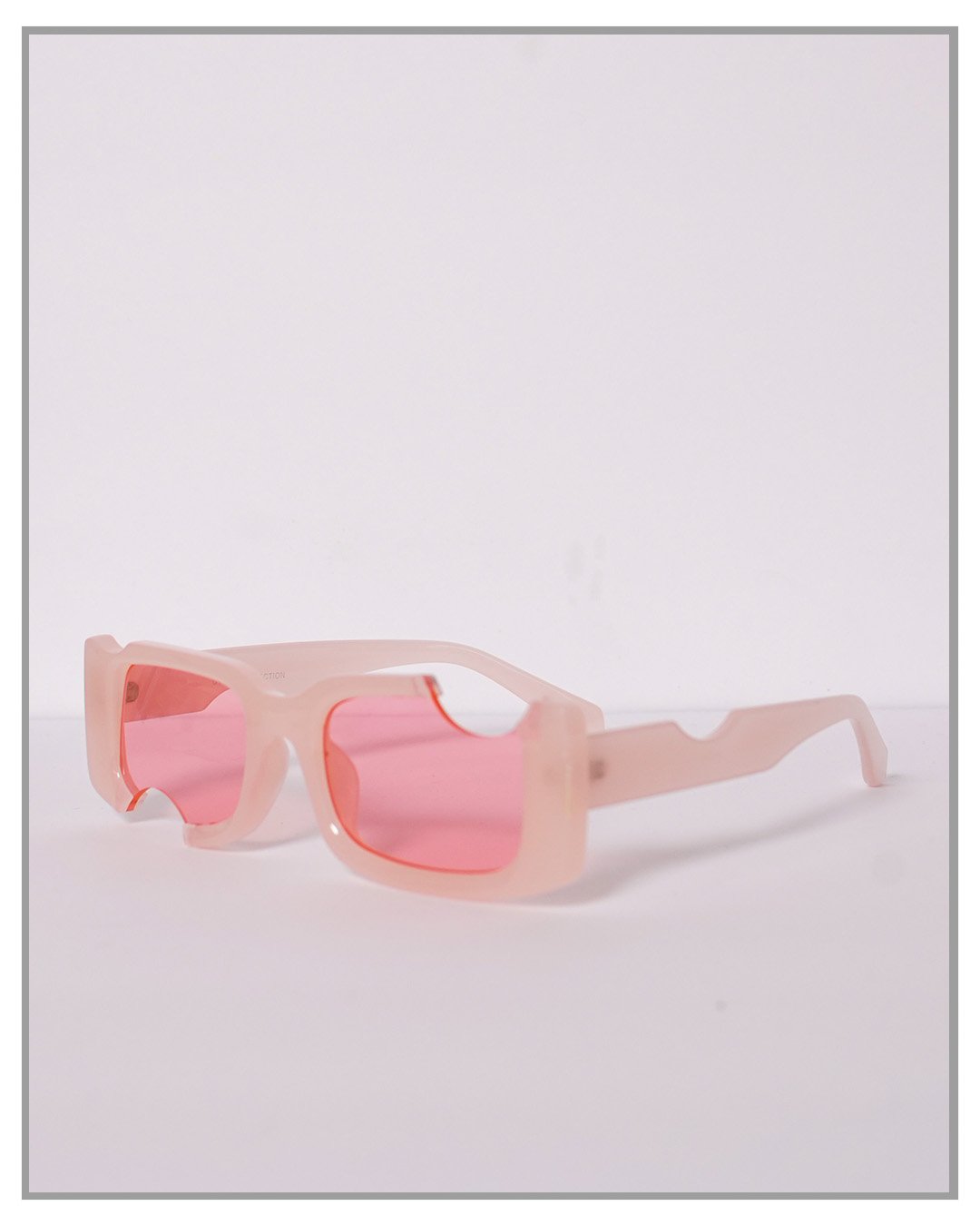 Pink Cheesehead Sunglasses - truthBlack