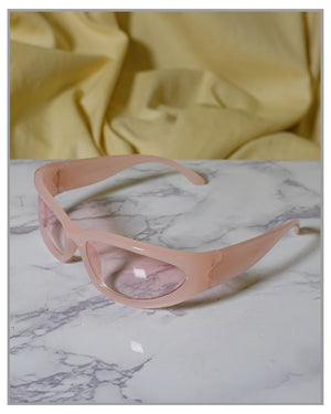 Pink Cyclone Sunglasses