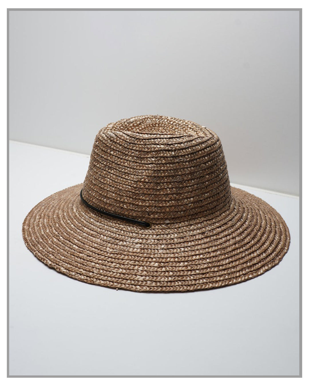 The Vista Khaki Straw Hat
