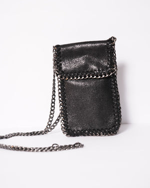 Phone Holder With Chain - truthBlack