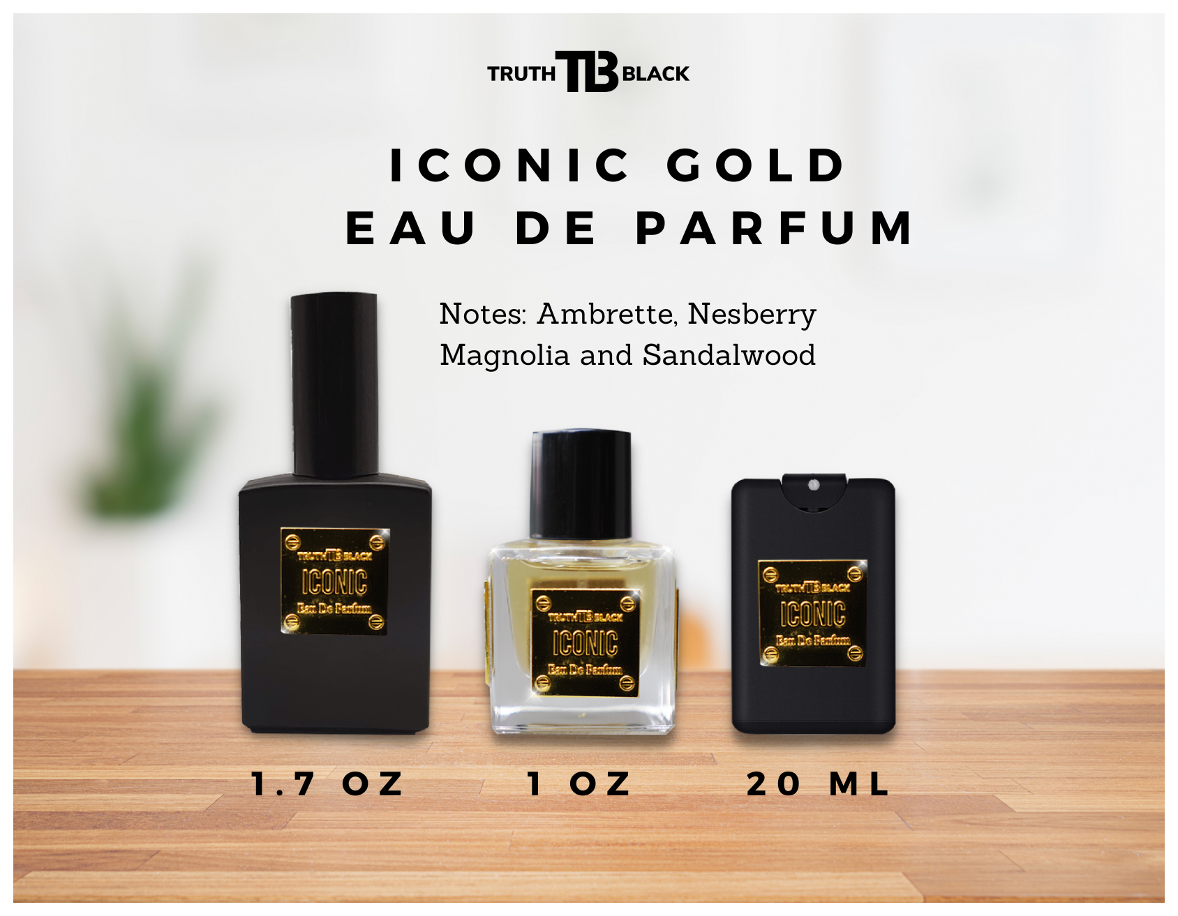 Iconic Gold Eau De Parfum 1oz